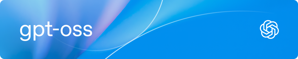 OpenAI gpt-oss banner